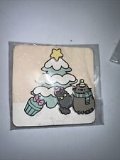 Pusheen Box Exclusive Christmas 4 Piece Pin Set New Sealed Cat Pinback Pins picture