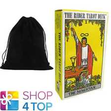 RIDER-WAITE TAROT DECK CARDS ESOTERIC CLASSIC US GAMES SYSTEMS WITH VELVET BAG picture