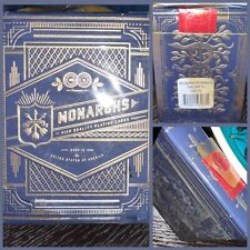 Monarchs Standard Blue Deck Playing Cards Poker Size Theory 11 [Brand New] picture