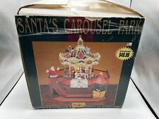 Christmas Santa's Carousel Park Maisto 1998 Musical Animated 12 Songs No Santa picture