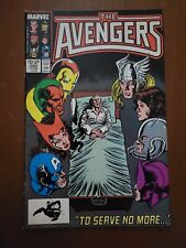 AVENGERS #280 - TO SERVE NO MORE MARVEL COMICS, JARVIS, IRON MAN, SCARLET WITCH picture