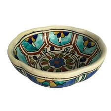 Ottoman Iznik Pottery Bowl Antique Vintage Persian Islamic Turkish picture