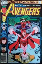Avengers #186 • Orig Quicksilver & Scarlet Witch • 1st App Magda • Marvel • 1979 picture