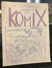 Wonderful World Of Komix 1 Magazine Fanzine 1964 picture