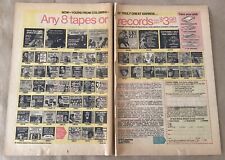 Columbia House 1971 print ad art 70s vintage retro comic record club mail order picture