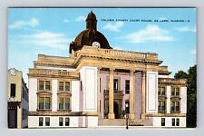 De Land FL-Florida, Volusia County Courthouse, Antique, Vintage Postcard picture
