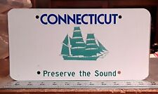 BLANK - CONNECTICUT - Preserve the Sound prototype example license plate picture