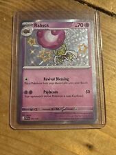 Rabsca 163/091 - Pokemon Paldean Fates - Holo Shiny Rare - Near Mint picture