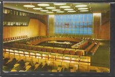 Unused Postcard Economic and Social Council Chamber United Nations Headquarters  picture