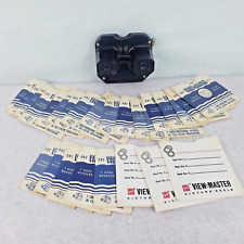 Vintage Sawyers View Master W/lot Of 35 Misc. State Wonders Made in USA picture