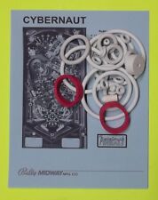 1985 Bally / Midway Cybernaut pinball rubber ring kit picture