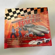 2008 Speed Racer Next Generation Clear Card Factory Sealed Game Box 24 Packs picture