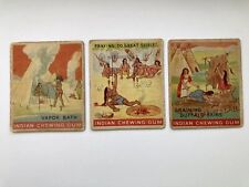 Lot Of Three Vintage 1933 Goudey Indian Gum Cards #91, 96, 98 - Good Condition picture