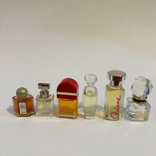 Vintage Miniature Mini  Perfume Bottles Lot of 6 Various Brands Calvin Klein picture