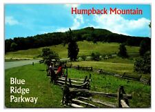 Vintage 1990s- Humpback Mountain Blue Ridge Parkway, Virginia Postcard (UnPosted picture