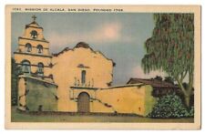 Mission San Diego De Alcala, California c1940's Catholic Church founded 1769 picture