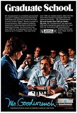 GM Mr. Goodwrench Service Parts School 1987 VTG Print Advertisement 6.75