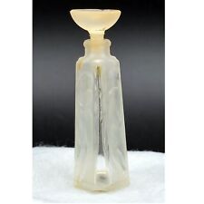 Marie-Claude Lalique Les Muses perfume Mini bottle female form on sides vtg 1993 picture
