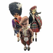 Vintage Rexard Empire Made Scottish Costume Dolls Collection Souvenir UK 1960s picture