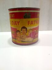 Vintage PRINCE ALBERT Tobacco Tin with FATHER'S DAY Label picture