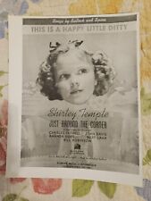 Lot x 2 Vintage Photo movie Still of Shirley Temple 8x 10 black white picture
