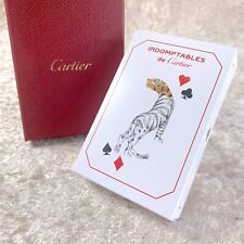 Authentic Cartier Indomptables de Cartier Playing Cards with Case picture