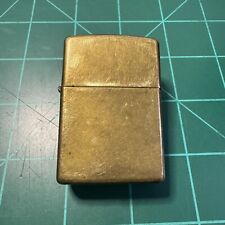 Vintage 1995 XI Zippo Lighter, Full Size, Solid Brass, Used, All Original picture
