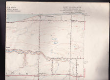 Kent Quadrangle Orleans County New York US Geological Survey Map 1951 picture