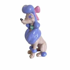 Vintage 1988 Walt Disney Japan Oliver And Company Georgette Poodle Dog Figurine picture
