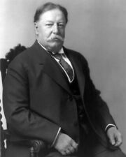 27th US President WILLIAM H TAFT Glossy 8x10 Photo Historical Print Poster picture