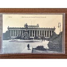 Germany Postcard Berlin Altes Museum mit Denkmal Friedrich Wilhelm III #246 picture