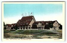 1915-30 Old Faithful Inn Yellowstone Park Postcard National Wyoming Haynes  picture