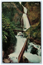 1925 Gordon Falls Columbia River On Line of O.W.R & N. Co. Oregon OR Postcard picture