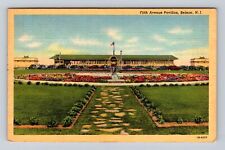 Belmar NJ-New Jersey, Fifth Avenue Pavilion, Antique, Vintage Souvenir Postcard picture