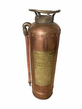 🔥NYFD Vintage Foamite Childs New York Fire Extinguisher Copper & Brass🔥 picture