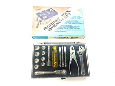 NOS VINTAGE JUSTEN RATCHET TOOL WRENCH SET, HONG KONG picture