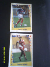 PANINI SUPER FOOTBALL 1998 NEVER COLES PICTURES THIERRY HENRY ROOKIE MONACO picture
