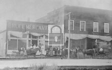 Bruce Mercantile Co Store Wisconsin WI Reprint Postcard picture