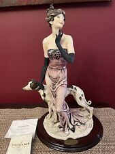1998 Giuseppe Armani Limited Edition Figurine”Charme” with Dog 1317C, 19” Tall picture