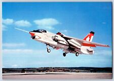 Airplane Postcard Military LTV F-8C Crusader Fighter NBC Japan Issue BU10 picture