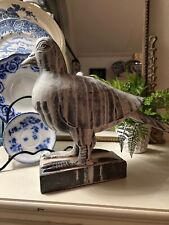 Imported Hand Carved Wooden Pigeon picture