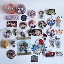 Mixed Anime Pin & Keychain Lot picture