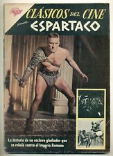 CLASICOS del CINE #61 Espartaco, Novaro Comic 1961 picture