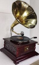 HMV Authentique Vintage Replica Fully Working Collectible Vintage Record Player picture