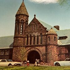 Postcard VT Burlington Billings Center University of Vermont Dexter 1960s picture