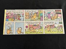 #03 GARFIELD by Jim Davis Sunday Third Page Comic Strip June 29,  1986 picture