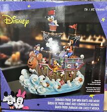 Disney Halloween Animated Pirate Ship with Lights And Music Mickey Mouse Costco picture