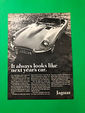 1968 JAGUAR XKE XK-E XK E ORIGINAL VINTAGE PRINT AD ADVERTISEMENT PRINTED picture