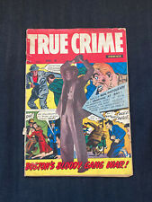 TRUE CRIME COMICS VOL 2 #9 (1.0)PULP CRIME,BOSTON'S GANG WAR (1949) picture