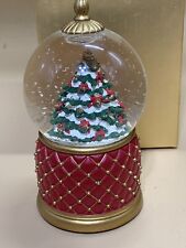 VERY PRETTY MR CHRISTMAS SNOWGLOBE THAT LIGHTS UP AND HAS MUSIC picture
